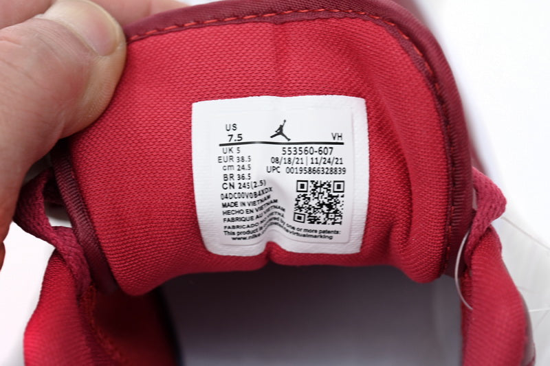 Air Jordan 1 Low ''Whiter Red''