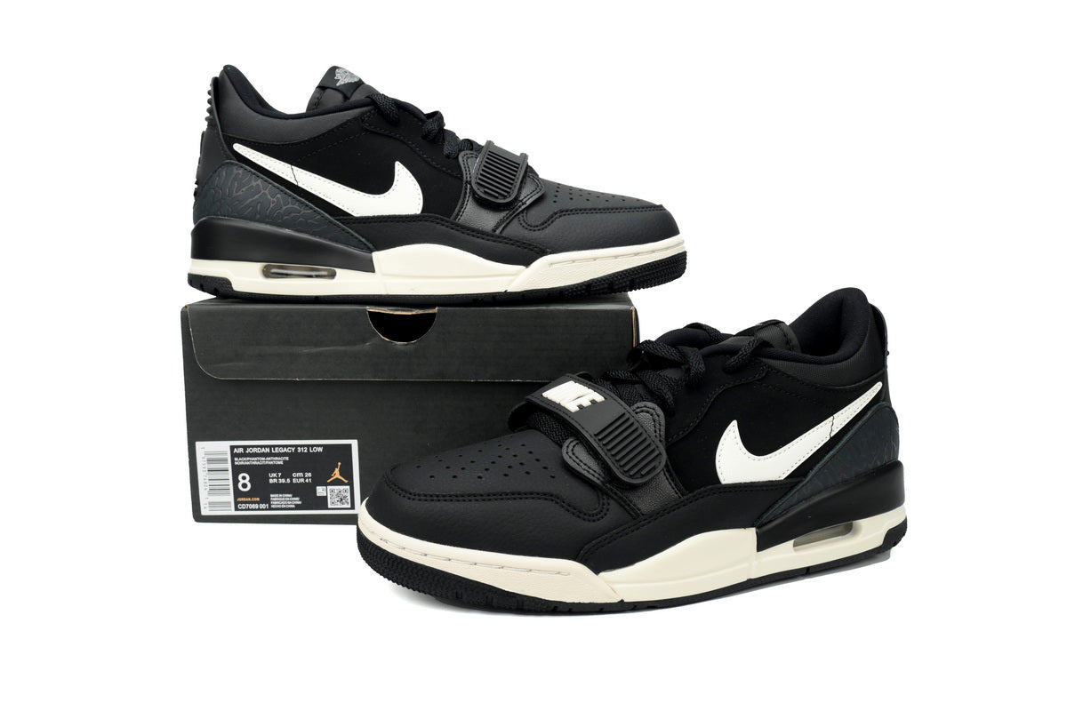 Jordan Legacy 312 Low ''Black Anthracite''