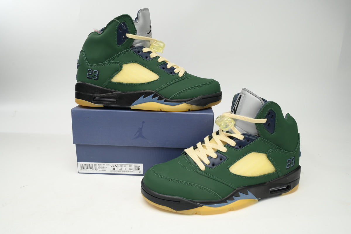 Air Jordan 5 ''Navy Green”