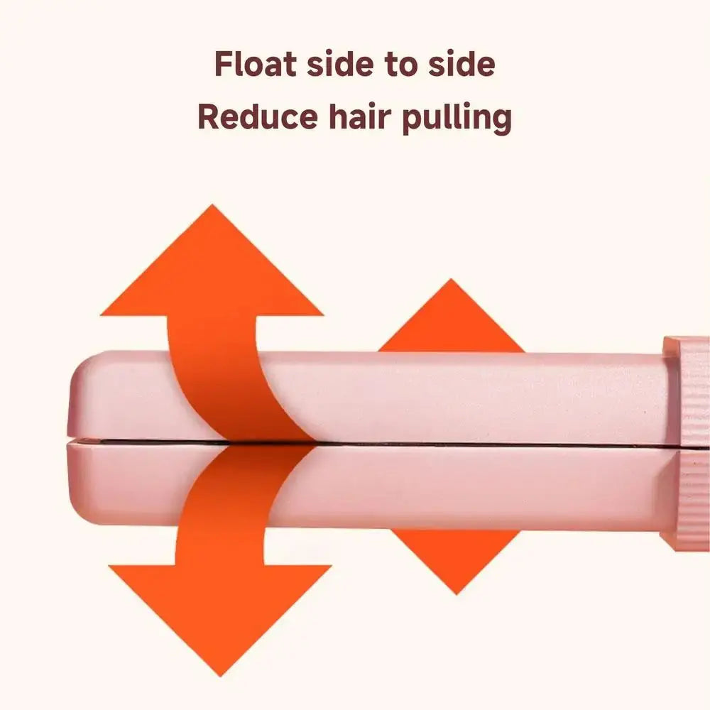 Even Heat Distribution Mini Hair Straightener No Damage To Hair Temp Adjustable 2 in 1 Hair Curler Cordless Fast Heating