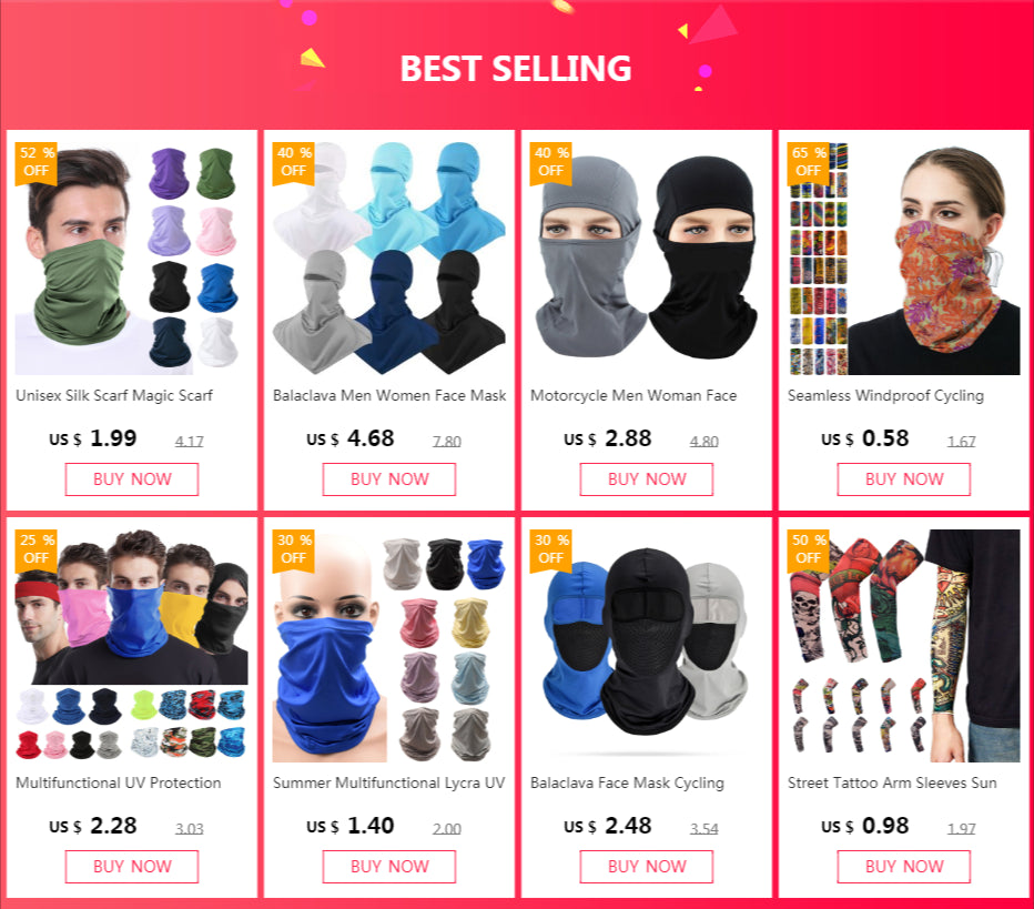 Balaclava Face Mask for Sun Protection Breathable Long Neck Covers for Men Women Cycling Motorcycle Fishing Skiing Snowboarding